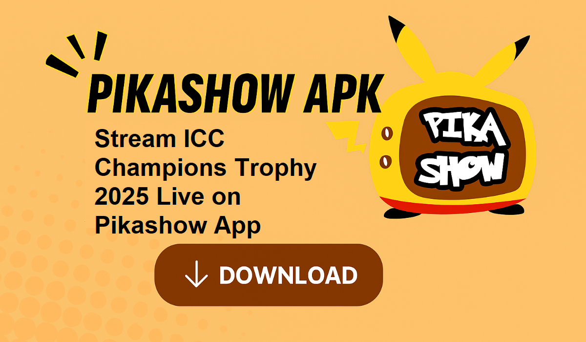 Pikashow APK Live Cricket Streaming